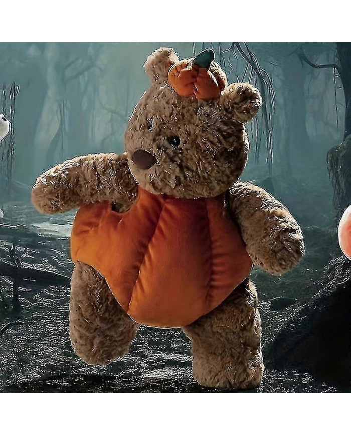 Créatif Mignon Halloween Citrouille Ours En Peluche Jouet Poupée Poupée Enfants