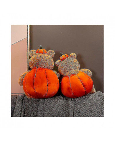 Créatif Mignon Halloween Citrouille Ours En Peluche Jouet Poupée Poupée Enfants