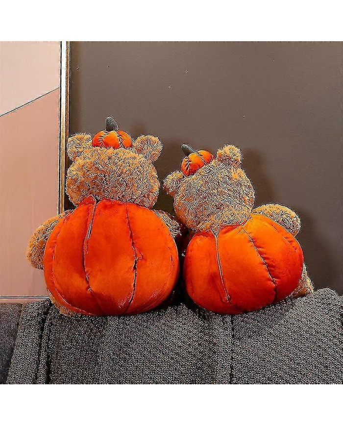 Créatif Mignon Halloween Citrouille Ours En Peluche Jouet Poupée Poupée Enfants