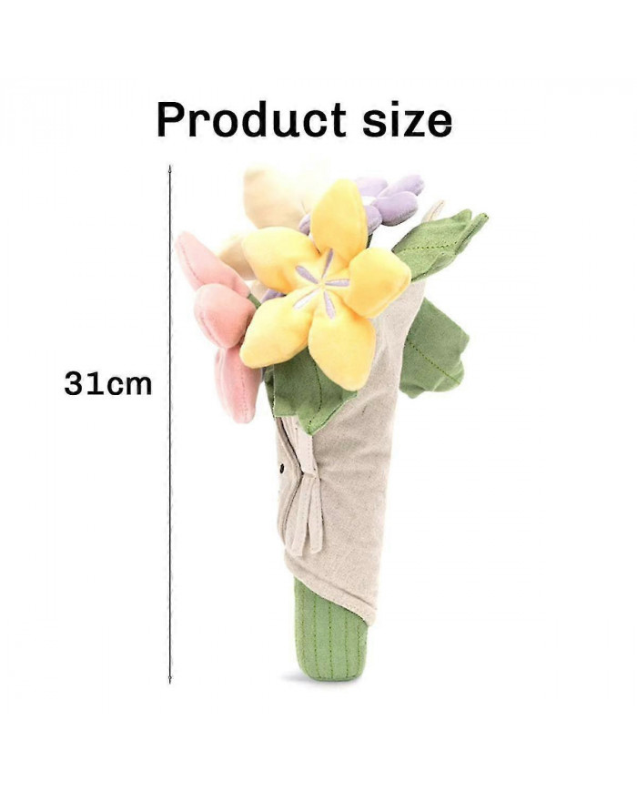 Peluche Fleur En Peluche Jouets Bouquet Poupée Dessin Animé Peluche Oreiller Anniversaire Cadeau De Jour De Remise [...]