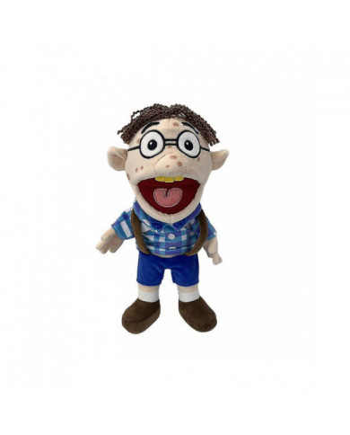 Jeffy Et Feebee Marionnette À Main Grande Poupée Douce Jouets En Peluche Marionnette Enfants Cadeau