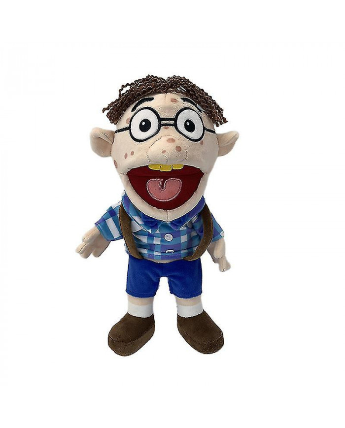 Jeffy Et Feebee Marionnette À Main Grande Poupée Douce Jouets En Peluche Marionnette Enfants Cadeau