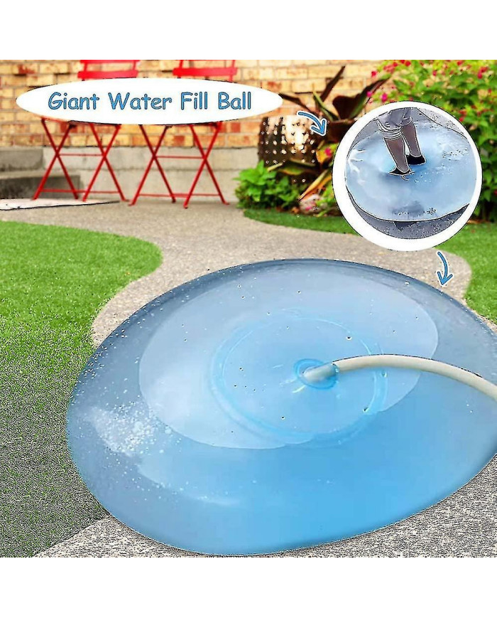 2pcs Enfants Bulle Boule Jouet Géant Gonflable Eau Beach Boule en caoutchouc Jelly Balls Ballskids Bubble Ball Toy [...]