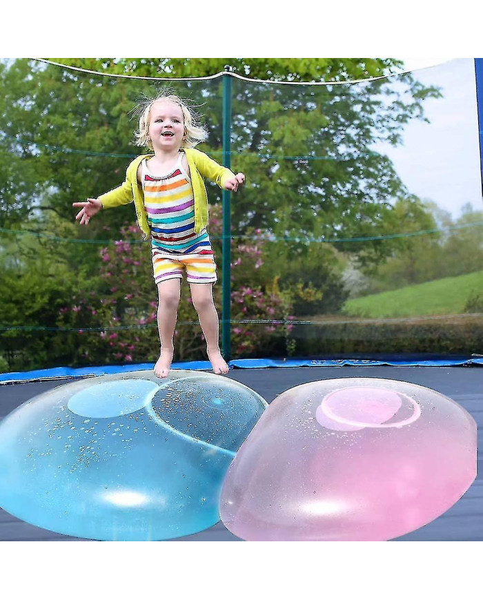2pcs Enfants Bulle Boule Jouet Géant Gonflable Eau Beach Boule en caoutchouc Jelly Balls Ballskids Bubble Ball Toy [...]