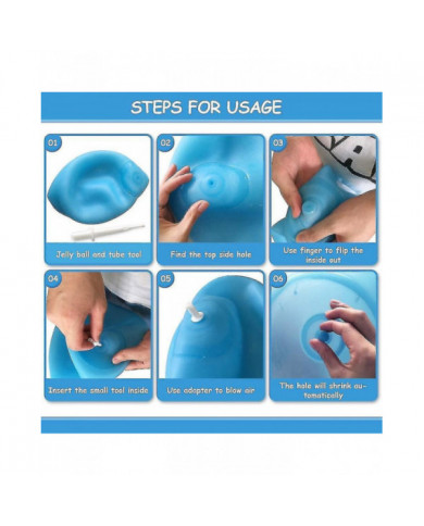 2pcs Enfants Bulle Boule Jouet Géant Gonflable Eau Beach Boule en caoutchouc Jelly Balls Ballskids Bubble Ball Toy [...]