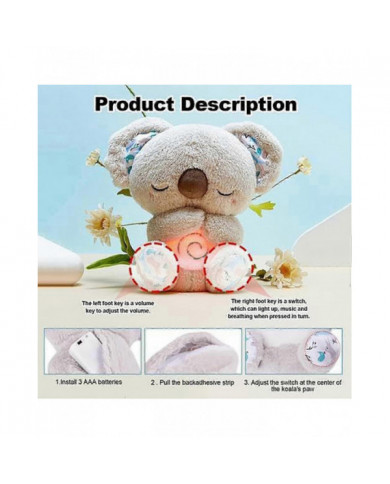 Soulagement Koala respiration jouet en peluche, Soulagement de l’anxiété Peluche Respiration en peluche, Koala [...]