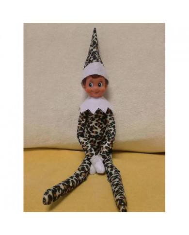 La poupée elfe décoration de Noël enfants cadeau Suprise peluche jouet vacances reideer elfes rose rouge Colours_ai