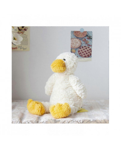 Animaux En Peluche Mignon De Canard, Doux Canard Blanc En Peluche Oreillers Kawaii Étreindre Squishy Duck Doudou [...]