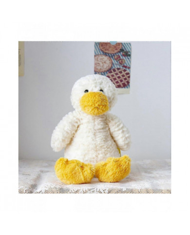 Animaux En Peluche Mignon De Canard, Doux Canard Blanc En Peluche Oreillers Kawaii Étreindre Squishy Duck Doudou [...]