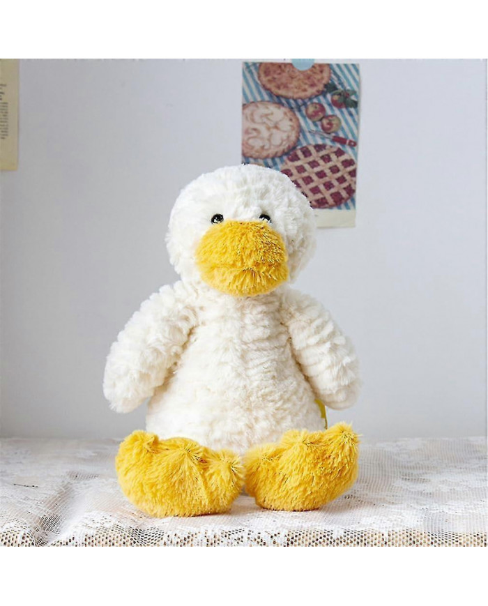 Animaux En Peluche Mignon De Canard, Doux Canard Blanc En Peluche Oreillers Kawaii Étreindre Squishy Duck Doudou [...]