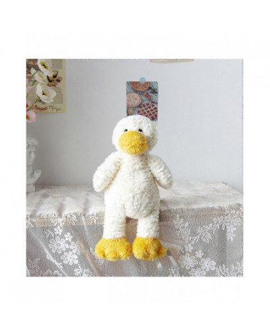 Animaux En Peluche Mignon De Canard, Doux Canard Blanc En Peluche Oreillers Kawaii Étreindre Squishy Duck Doudou [...]