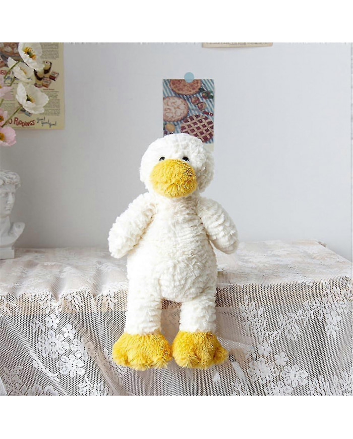 Animaux En Peluche Mignon De Canard, Doux Canard Blanc En Peluche Oreillers Kawaii Étreindre Squishy Duck Doudou [...]