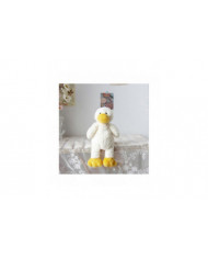 Animaux En Peluche Mignon De Canard, Doux Canard Blanc En Peluche Oreillers Kawaii Étreindre Squishy Duck Doudou [...]
