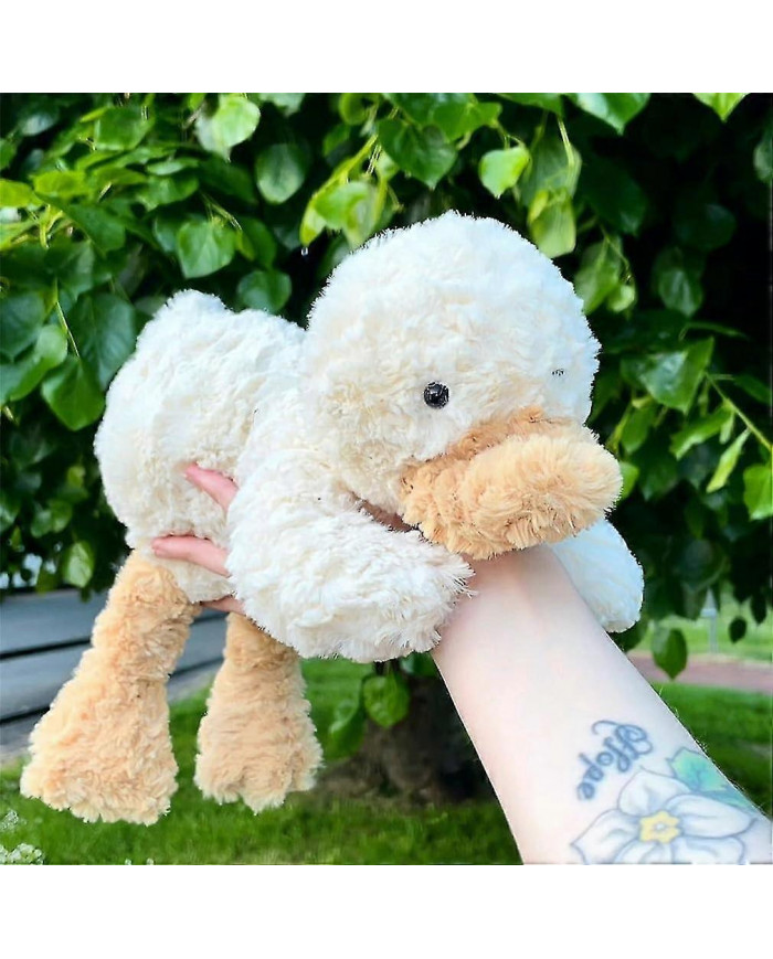 Animaux En Peluche Mignon De Canard, Doux Canard Blanc En Peluche Oreillers Kawaii Étreindre Squishy Duck Doudou [...]