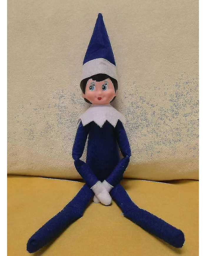 L’elfe poupée Noël Decor enfants cadeau surprise peluche jouet vacances Reideer elfes rose rouge Colours_ai-zong