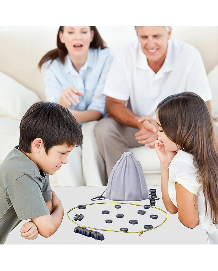 Table Magnetic Game, Chess Board Game With Magnetic, Chess Set, Magnetic Stone Board Game, Portable Magnetic Stone [...]
