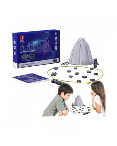 Table Magnetic Game, Chess Board Game With Magnetic, Chess Set, Magnetic Stone Board Game, Portable Magnetic Stone [...]