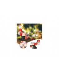 2024 Noël Nouvelle machine à bulles automatique avec lumières, musique, jouets à bulles drôles du Père Noël [...]