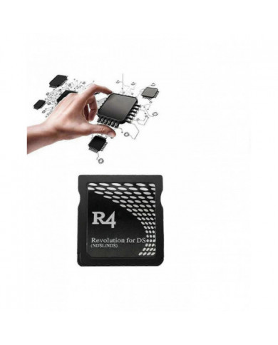 Carte de jeu R4 pour Burning Card Wood/ Dual Core pour NDSL Flashcard Carte de jeu R4 de première génération