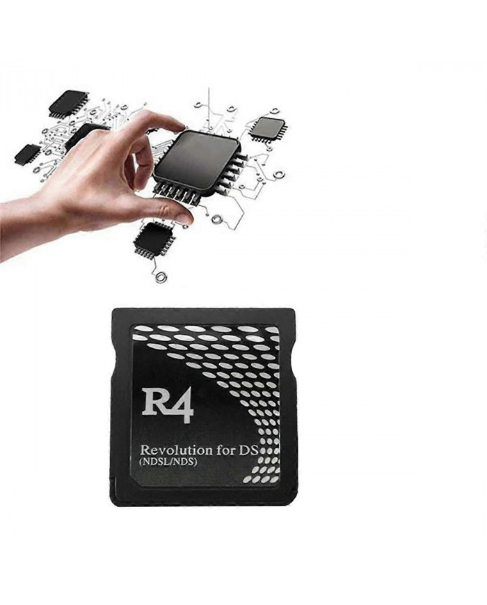 Carte de jeu R4 pour Burning Card Wood/ Dual Core pour NDSL Flashcard Carte de jeu R4 de première génération