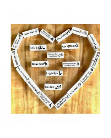 48pcs Super Coquine Bloc Tour Jeu Drôle Couple Tour Empilable Avec Action Ou Vérité Questions Et Défis Jeux Saint- [...]