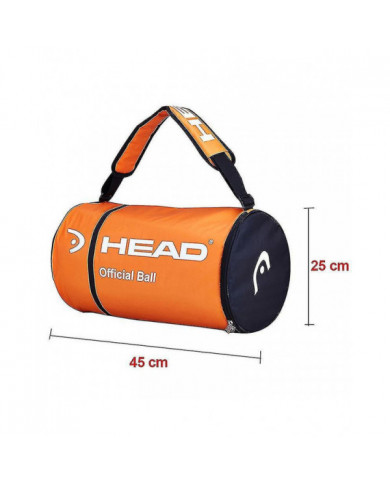 Tête Tennis Ball Bag Raquette d’épaule unique Sacs de tennis Grande capacité pour 70-100 pcs Balls Accessoires [...]