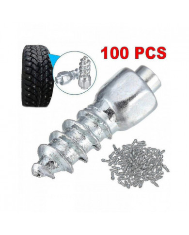100pcs 12mm Tire Studs Carbide Screw Snow Spikes Anti- Anti-ice For Car/suv/atv/utv Car Tire Stud-ZZY