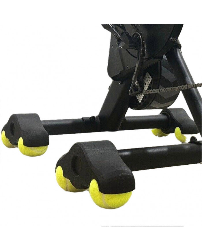 2/4Pcs Indoor Cycling Bike Foot Pads for Wahoo Kickr Core Home Gym Fitness Bike Tennis Ball Shock Absorbing Anti- [...]