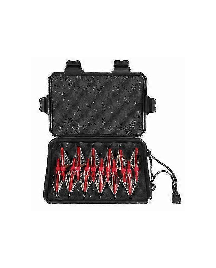 12x 100-grain Arrowheads 3-blade Arrowheads For Hunting And Packing Box