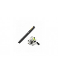 Moulinet de canne à pêche pliable Combo Mini stylo Canne à pêche Kit de canne à pêche télescopique Spinning Reel [...]