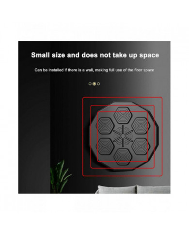 Boxe Entraînement Musique Boxe électronique Mur Cible Application intelligente Combat Train avec Gant de boxe, [...]