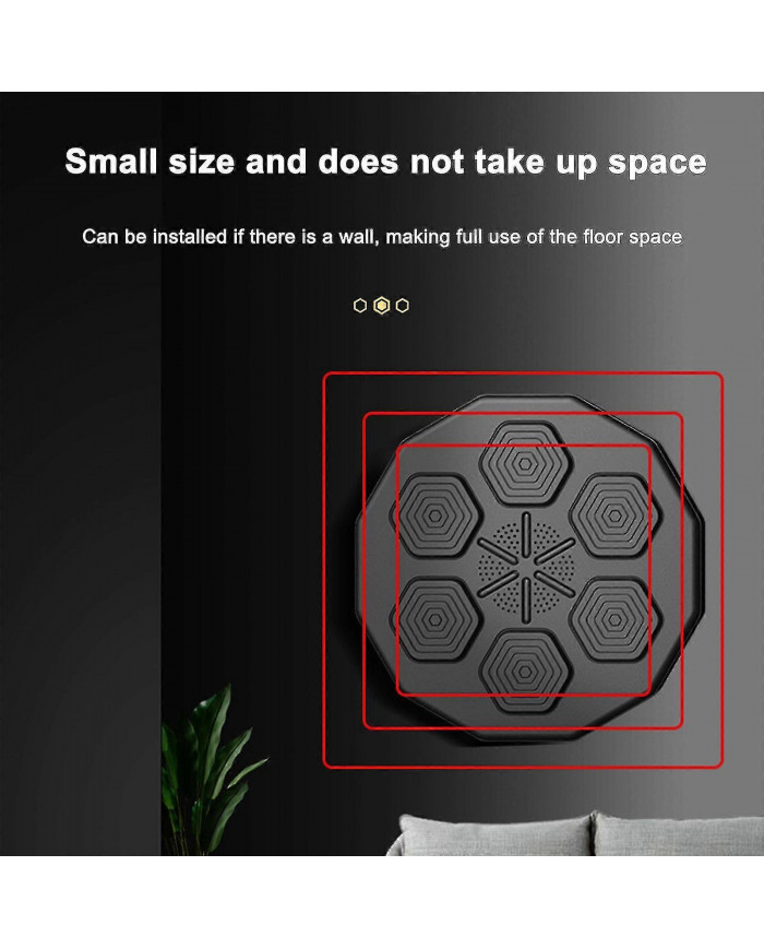 Boxe Entraînement Musique Boxe électronique Mur Cible Application intelligente Combat Train avec Gant de boxe, [...]