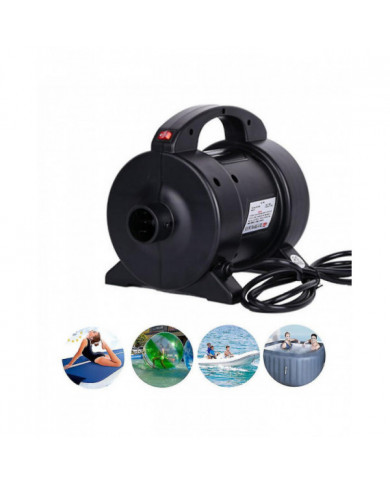 Pompe électrique portable 1600W Pompe à matelas pneumatique Gonflage rapide Pompe à air électrique Gonfleur [...]