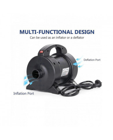 Pompe électrique portable 1600W Pompe à matelas pneumatique Gonflage rapide Pompe à air électrique Gonfleur [...]