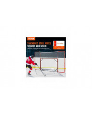 But de hockey avec filet de sécurité et cibles, filet de hockey en acier de rue, ensemble de buts d’entraînement [...]