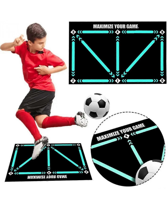 Tapis d’entraînement de footstep de football,Tapis d’entraînement de football Tapis d’entraînement de football