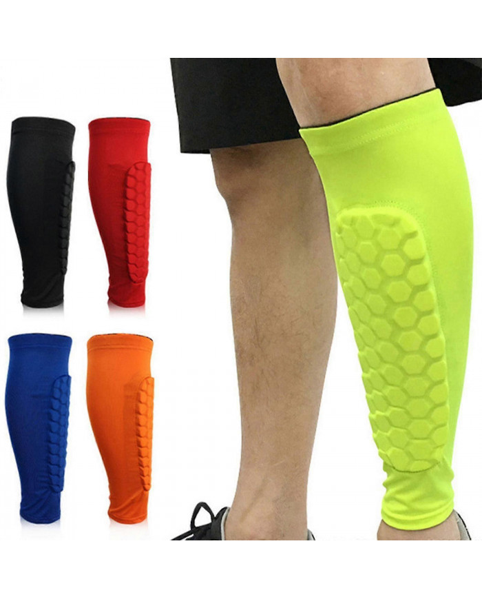 2pcs Soccer Protège-tibias pour les jeunes, Équipement de protection de football Protections pour les jambes inférieures