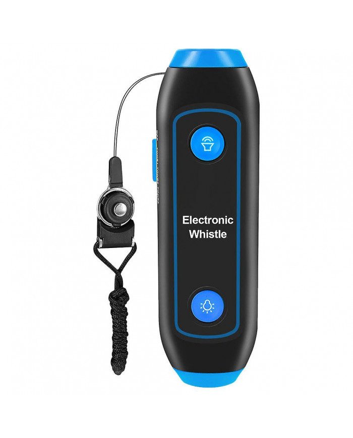 Sifflet électronique 3 tons Sifflet portatif polyvalent avec Lanyard Torchlight