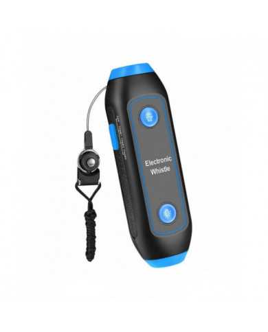 Sifflet électronique 3 tons Sifflet portatif polyvalent avec Lanyard Torchlight