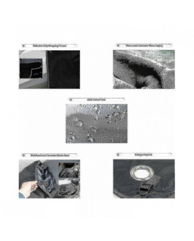 Housse de jambe pour Universal Scooters Motocycle Pluie Vent Froid Coupe-vent Chaud Moto Leg Protector pour [...]