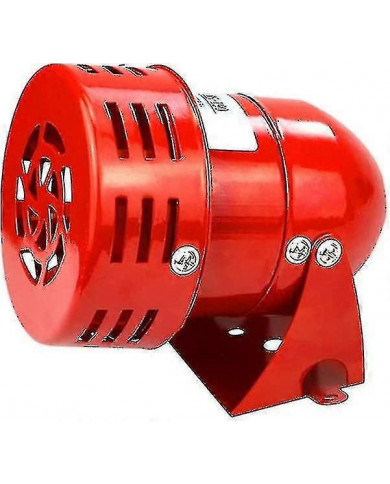 Kryp Siren Alarme 220v Puissante Sirène Extérieure Alarme 120db Rouge Moteur Fil Sirne Métal Klaxon Industrie [...]