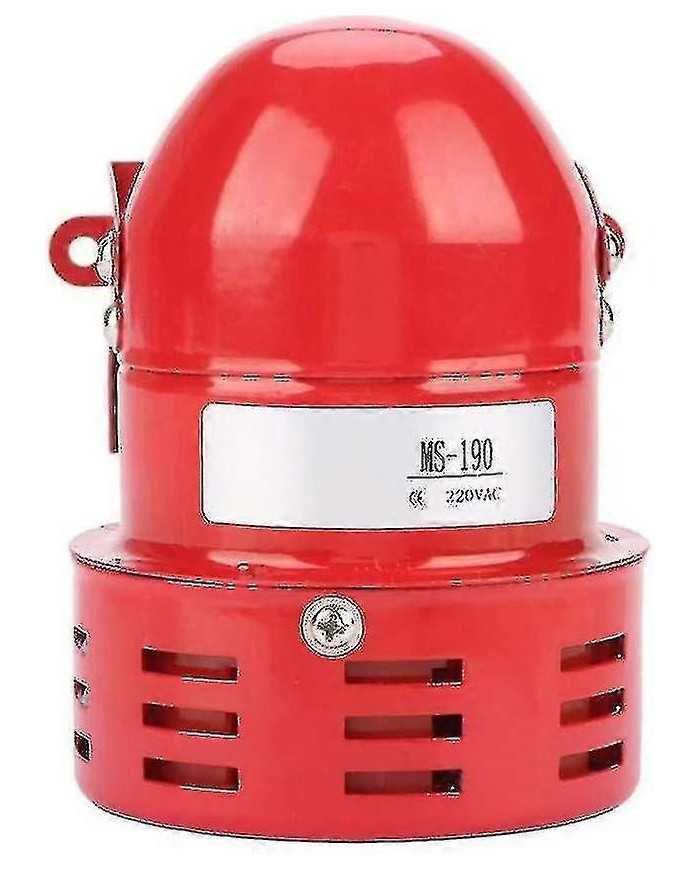 Kryp Siren Alarme 220v Puissante Sirène Extérieure Alarme 120db Rouge Moteur Fil Sirne Métal Klaxon Industrie [...]