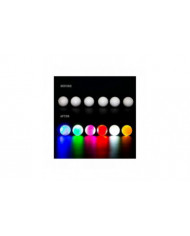 6 Pcs Led Glow Balles de golf, Boule de golf clignotante, Night Glow