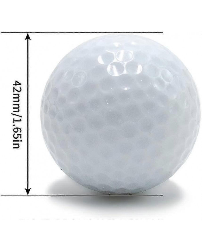 6 Pcs Led Glow Balles de golf, Boule de golf clignotante, Night Glow