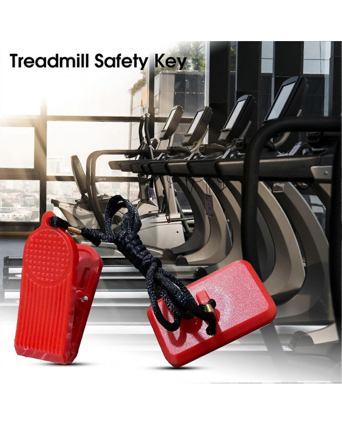 Tapis roulant Serrure De Sécurité Rectangle Arrêt D’urgence Accessoires Universel Running Machine Clé De Sécurité [...]