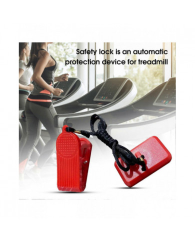 Tapis roulant Serrure De Sécurité Rectangle Arrêt D’urgence Accessoires Universel Running Machine Clé De Sécurité [...]