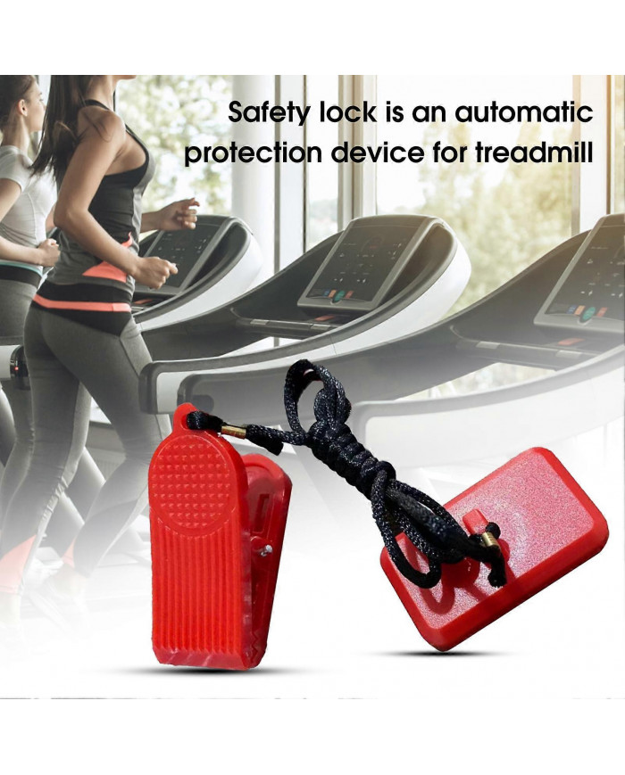 Tapis roulant Serrure De Sécurité Rectangle Arrêt D’urgence Accessoires Universel Running Machine Clé De Sécurité [...]