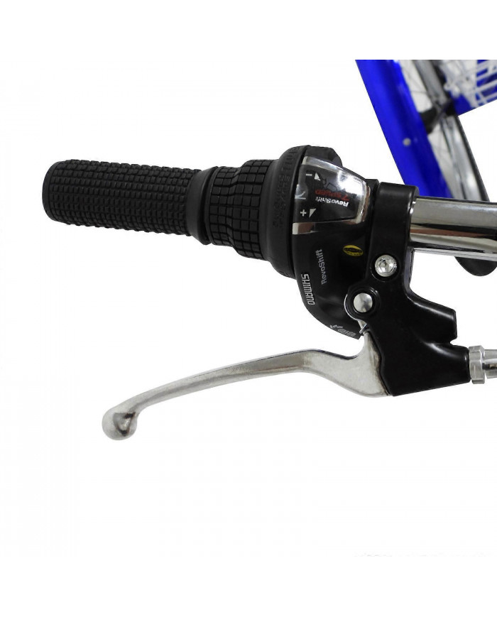 Tricycle pliant pour adulte de 24 po avec panier à provisions 7 vitesses