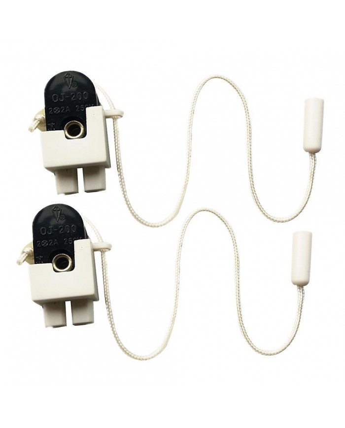 2 Pcs Electric Switch Lights Cord Light Accessories Pendant Lights Lamp Accessories Pull Switches Cord-operated Switch