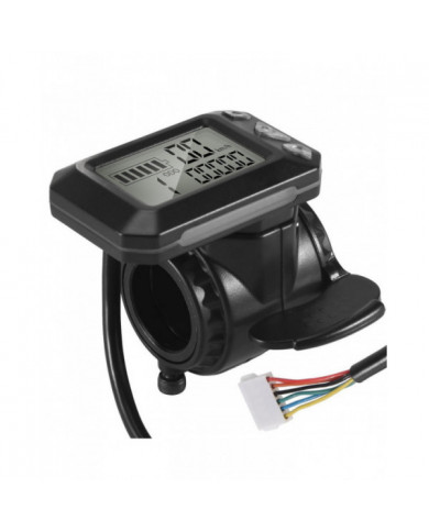 24V 36V Réglable Électrique Scooter Affichage Écran Interrupteur Accélérateur pour 5.5 Pouces Scooter Pièces (6 Broches)